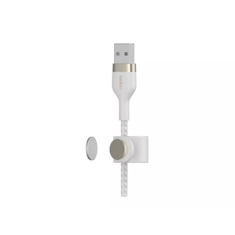 Belkin BOOST CHARGE - Lightning-kaapeli - USB uros – Lightning uros - 3 m - valkoinen - Apple iPad/iPhone/iPod (Lightning)