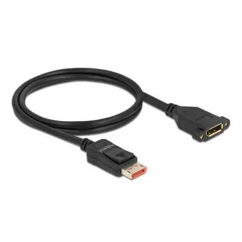 DisplayPort-jatkokaapeli paneeliasennus DeLOCK 87095 8K 60 Hz 1 m