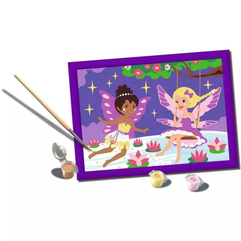 Maalaussarja Ravensburger CreArt – Feenfreunde (lasten maalaussarja)
