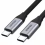 UNITEK C14091ABK USB-kaapeli USB 3.2 Gen 2 2m USB-C musta