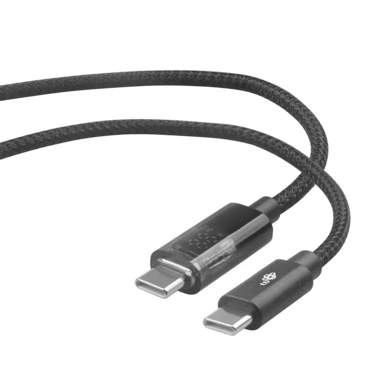 USB-C-kaapeli TB AKTBXKUCCIND10B 1 m 100 W LED-latausilmaisimella