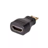 Akyga AK-AD-04 HDMI-sovitin, HDMI-liitin naaras Mini-HDMI-liitin uros, musta