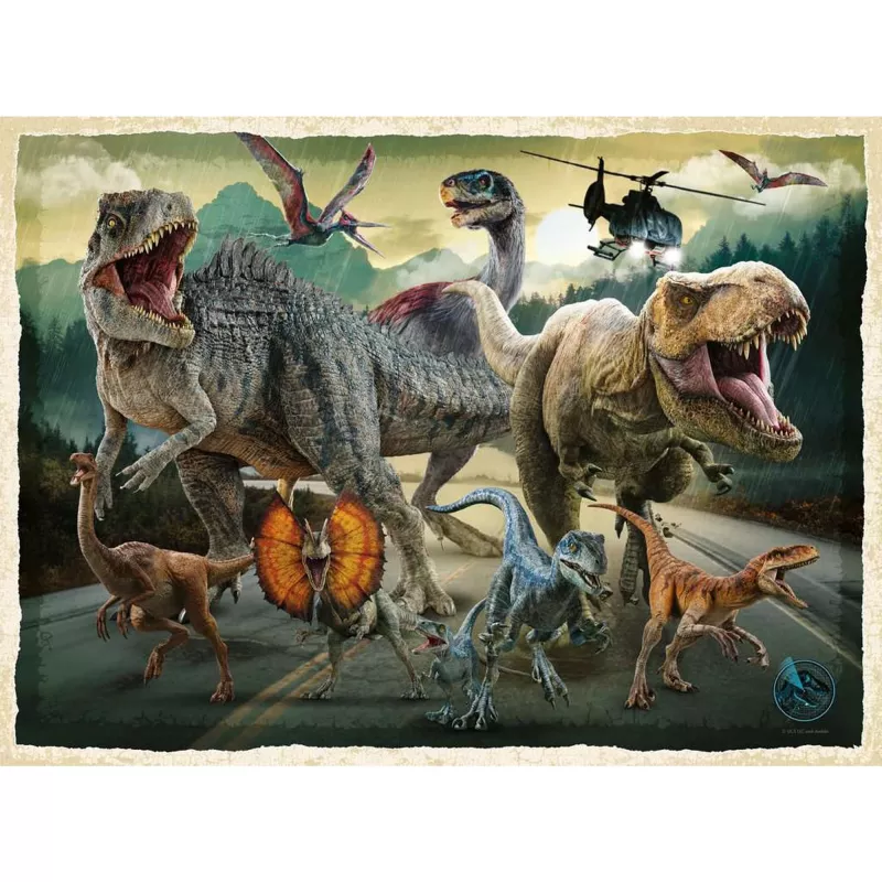 Lastenpalapeli Ravensburger Jurassic World Life Finds a Way – 200 palaa
