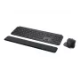 Logitech MX Keys Combo for Business - näppäimistö-hiiri-sarja - taustavalaistu - langaton - Bluetooth LE - QWERTY - GB - grafiitti