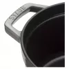 Staub La Cocotte pyöreä valurautapata 26 cm, grafiitinharmaa