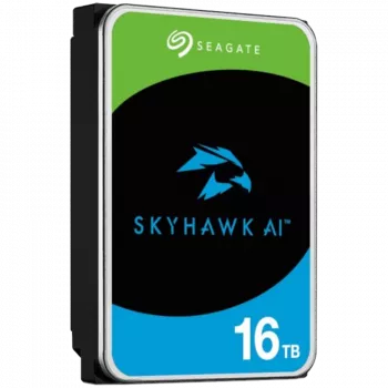 Seagate SkyHawk AI ST16000VE005 sisäinen kiintolevy 16 TB 7200 RPM 512 MB 3,5 tuumaa Serial ATA III