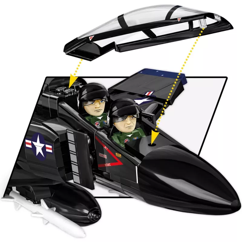 Palikat F-4S Phantom II 608 rakennuspalikkaa