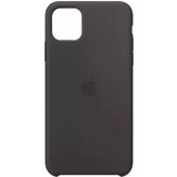 Apple - suojakotelo matkapuhelimelle - silikoni - musta - iPhone 11 Pro Max -puhelimelle (MX002ZM/A)