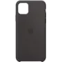 Apple - suojakotelo matkapuhelimelle - silikoni - musta - iPhone 11 Pro Max -puhelimelle (MX002ZM/A)