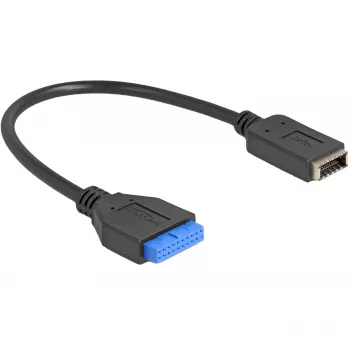 DeLOCK USB-kaapeli urosliitin-naarasliitin sisäiseen USB Type-E Key A -liitäntään 25 cm