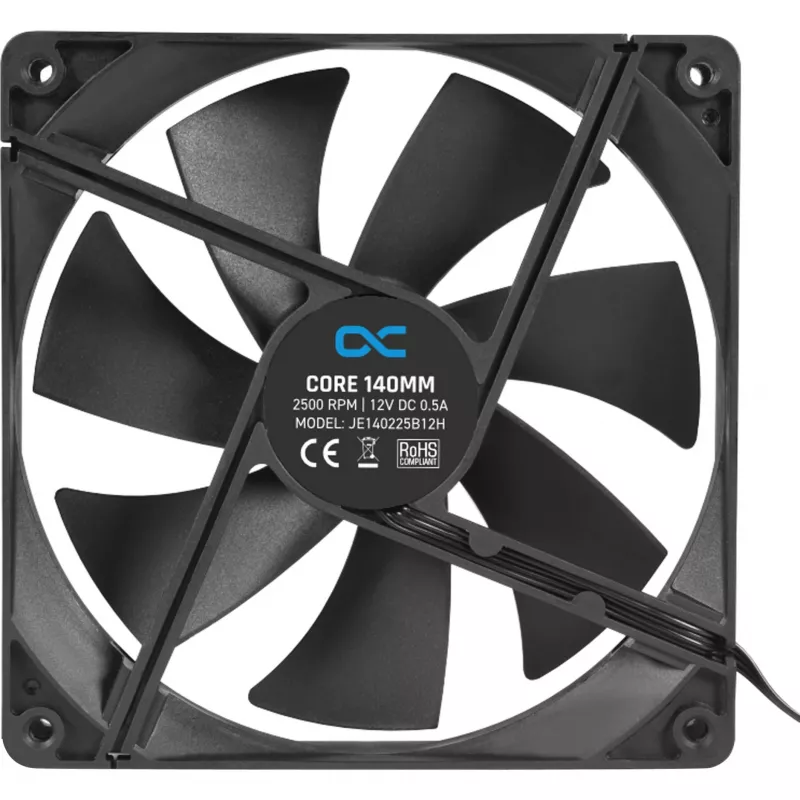 Alphacool Core 140 mm PWM -kotelotuuletin 2500 kierr./min musta
