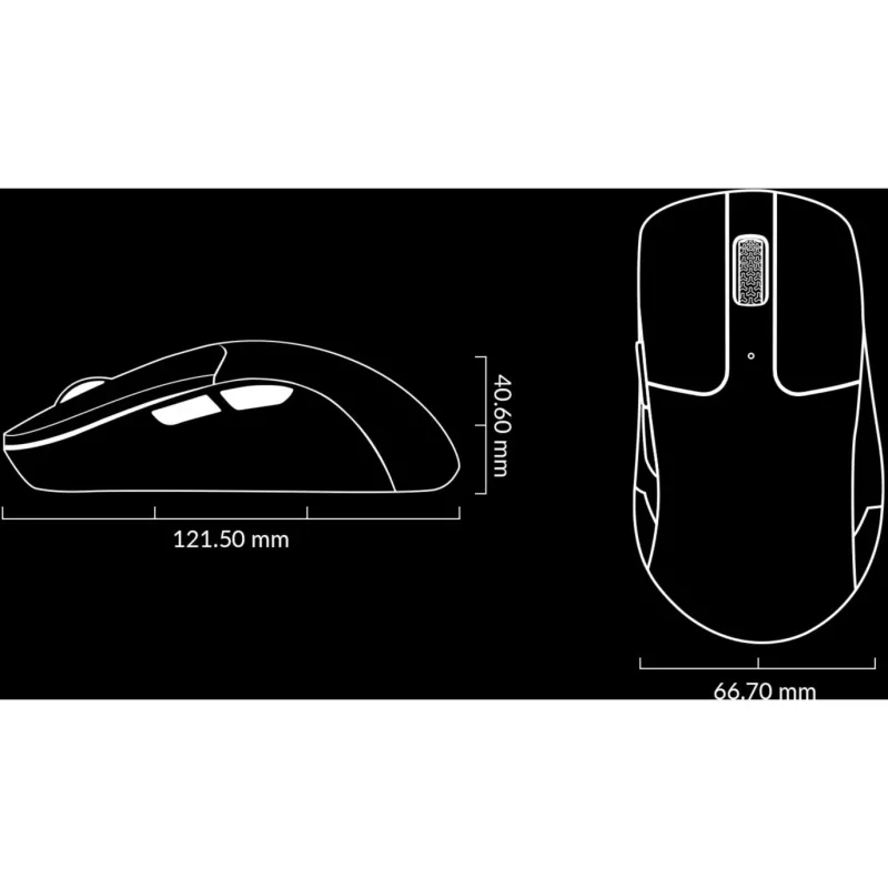Hiiri Keychron M2-A1 RF langaton Bluetooth USB Type-C