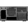 SilverStone Crown 04 PC-kotelo SST-CW04TB — HTPC-koko, SSI-EEB-tuki, tummanharmaa
