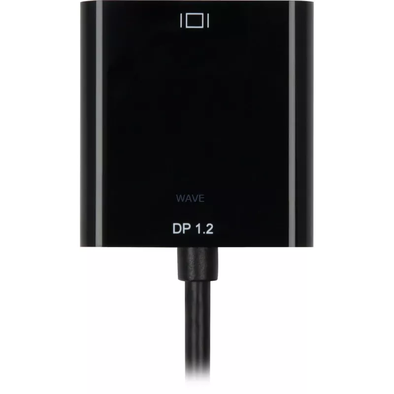 DisplayPort 1.2 > DVI24+1 muunnin, kaapeli musta, 15 cm