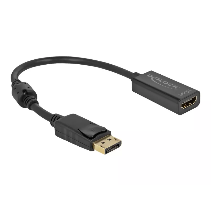 Adapteri DisplayPort 1.2 uros HDMI naaras 4K DeLOCK 63559