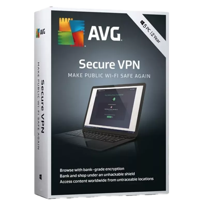 AVG Secure VPN | 10 laitetta | 2 vuotta