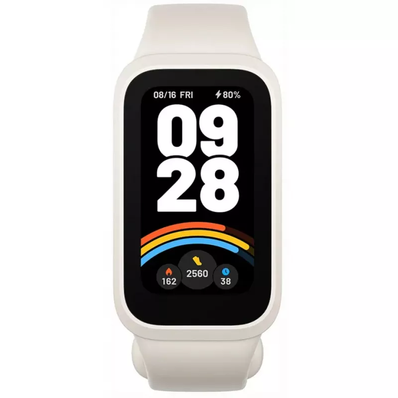 Ranneke-aktiivisuusmittari Xiaomi Smart Band 9 Active Beige White