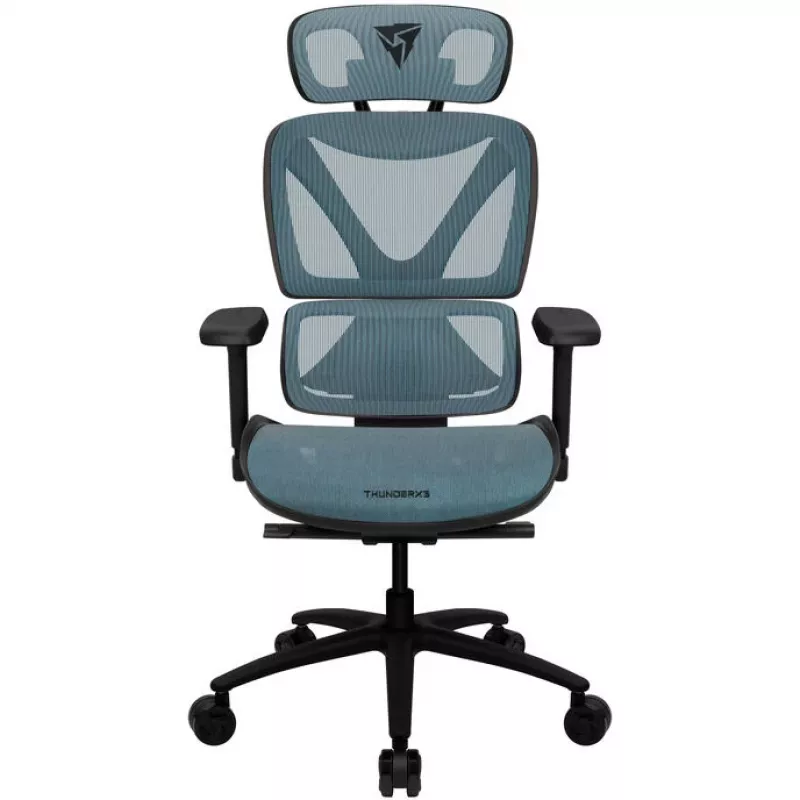 ThunderX3 XTC ergonominen toimistotuoli - musta/sininen