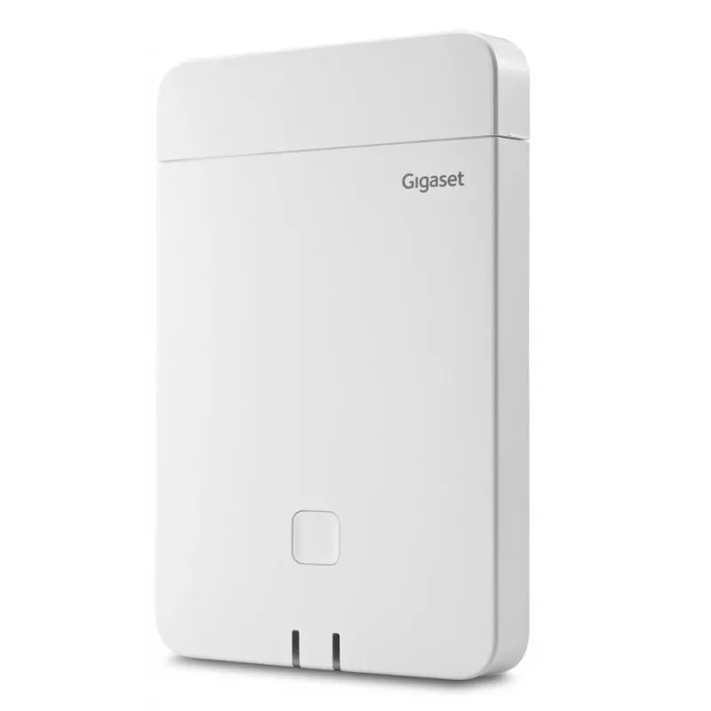 DECT-tukiasema Gigaset N770 IP Pro – 120 kanavaa, HTTPS/SIPS/SRTP/SSL/TLS, sisällä 50 m, ulkona 300 m, valkoinen