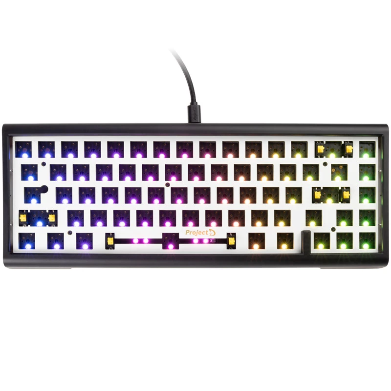 Ducky Tinker65 -näppäimistö pelikäyttöön USB US English musta