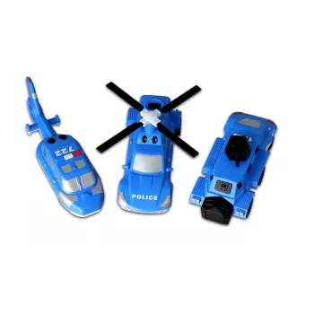 Ajoneuvosarja Popular Playthings Mix or Match Vehicles Police