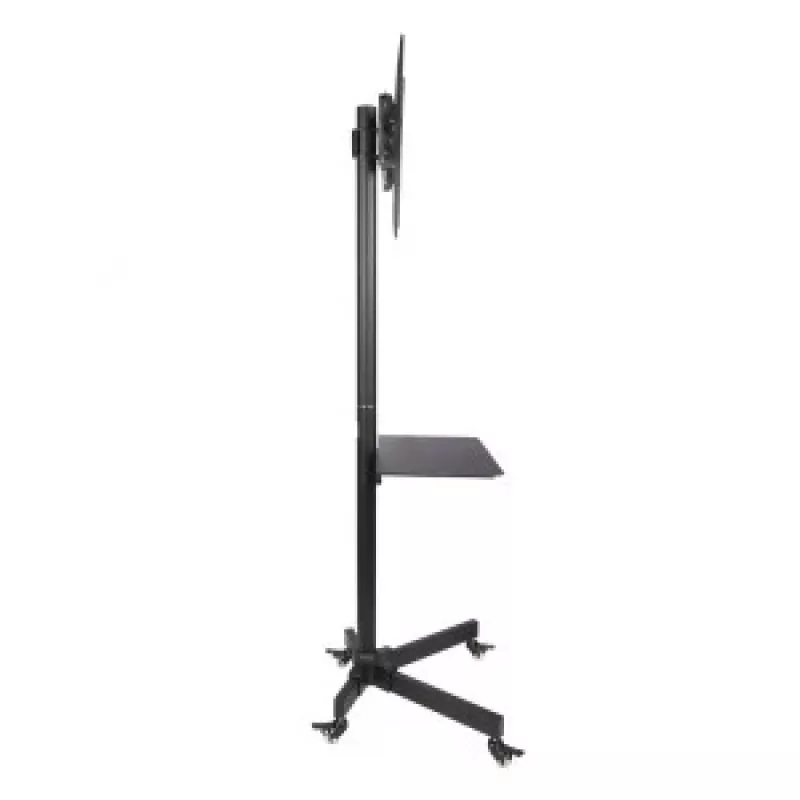TV-taso/rullavaunu pyörillä + kahva 23-55 25 kg S-09