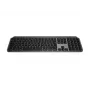 Logitech MX Keys S for Mac näppäimistö toimisto RF Wireless + Bluetooth QWERTZ saksa alumiini valkoinen