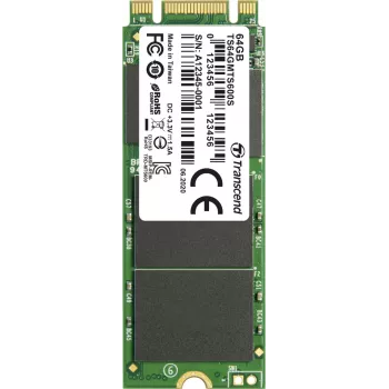 Transcend MTS600S - SSD - 64 GB - sisäinen - M.2 2260 - SATA 6Gb/s