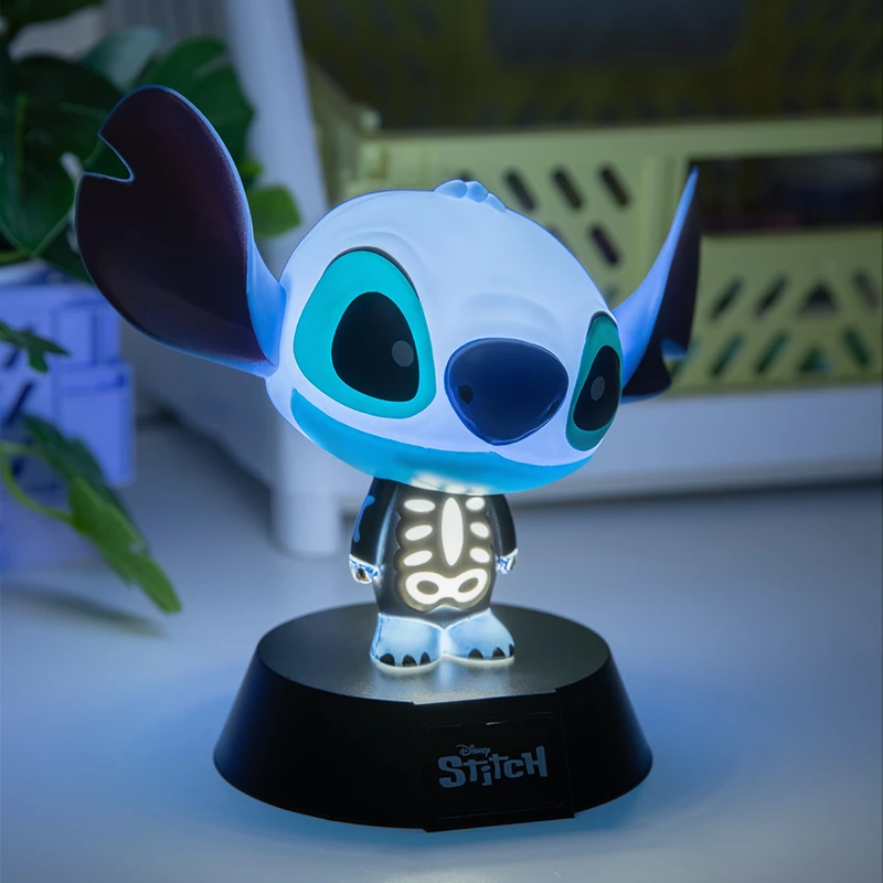 Pöytävalaisin Paladone Stitch Skeleton Icon Light – figuuriyövalo
