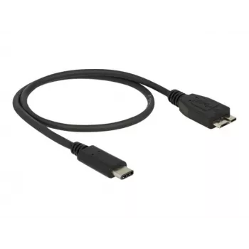 USB-kaapeli DeLOCK 0,5 m USB3.1 C - MicroUSB3.1 B