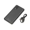 Varavirtalähde Extralink EPB-098B 10000 mAh, LiPo, 2× USB-A + 1× USB-C, musta