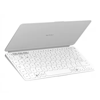 Logitech Keys-To-Go 2 -näppäimistö Universal Bluetooth QWERTY US International valkoinen