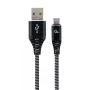 Gembird CC-USB2B-AMCM-2M-BW USB-kaapeli USB 2.0 USB-A USB-C musta, valkoinen