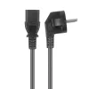 Virtajohto 1,8 m IEC C13 VDE
