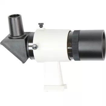 Skywatcher 9x50 etsinputki 90° kulmajalustalla (musta)