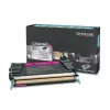 Lexmark - värikasetti - 1 x magenta - 6000 sivua - LRP / LCCP (0C734A1MG)
