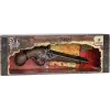 Metallinen merirosvopistooli lelu Pulio malli 15541/0 realistisella muotoilulla
