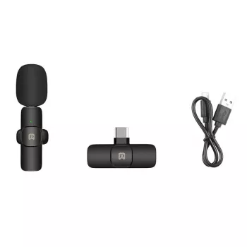 Langaton mikrofoni Puluz PU3151B Lavalier Type-C