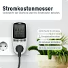 Energiakustannusmittari ANSMANN APM2 120-0007 LCD-näytöllä