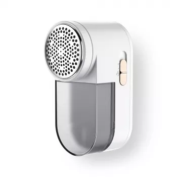 Nukkasheiverrin ESPERANZA ECS010 kompakti sähköinen nukanpoistaja, 6 terää, ruostumaton teräs, pää Ø5,3 cm, ladattava 485 mAh, 60 min käyttöaika, valkoinen