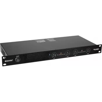 4-kanavainen Class-D päätevahvistin Omnitronic XDA-1204 1200W RMS