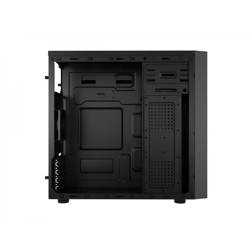 PC-kotelo NATEC Helix Mini Tower musta — microATX/Mini-ITX, 3×3,5