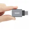 UNITEK Y-A025CGY kaapeli-/sovitinsovitin USB Type-C - USB Type-A, metalli