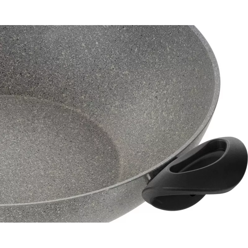 Wok-pannu Ballarini Ferrara FERR8KD.36D 36 cm, graniittipinnoite, kaksi kahvaa ja kansi