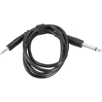 Sähkökitaran adapterikaapeli Omnitronic 6,3 mm jakki 3,5 mm (malli 13063458)