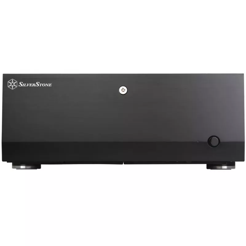 SilverStone Grandia GD07 tietokonekotelo - Tower - SSI, musta