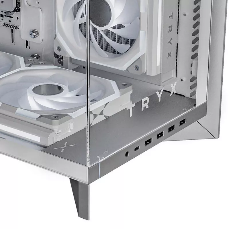 Kotelo TRYX LUCA L70 Midi-Tower ARGB valkoinen