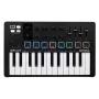 MIDI-ohjain ARTURIA MiniLab 3 — 25-näppäiminen kompakti USB-MIDI-kosketinsoitin MIDI-lähdöllä, monivärisesti taustavalaistut padit