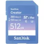 Flash-muisti SanDisk 512 GB SDXC UHS-II Creator