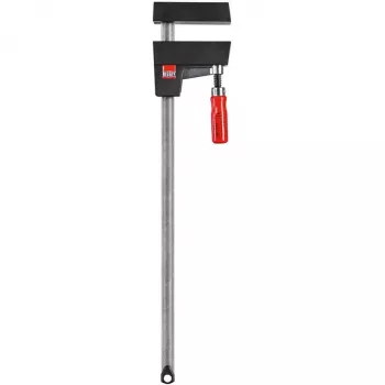 Bessey UniKlamp UK100 puristin, 1000 mm pituus, 80 mm ulottuma, musta/punainen